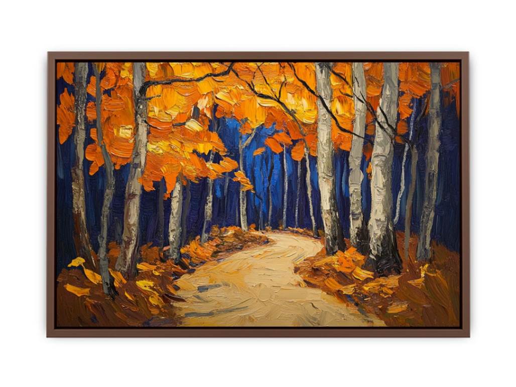 Autumn’s Painted Horizon  Poster