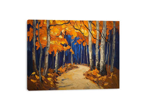 Autumn’s Painted Horizon Canvas Print