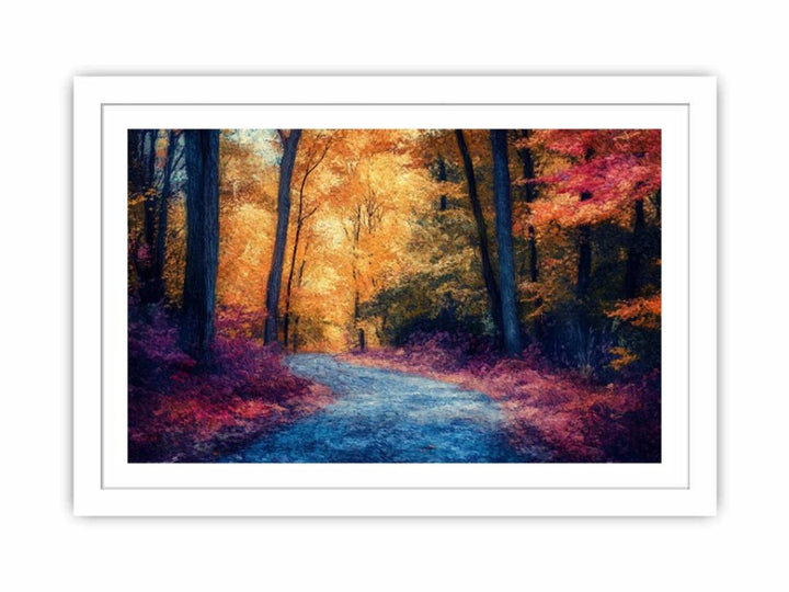Autumn’s Gentle Murmurs Streched canvas