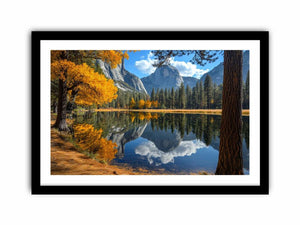 Fiery Autumn Waltz  Art Print