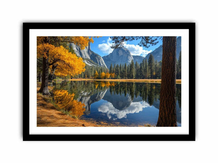 Fiery Autumn Waltz  Art Print