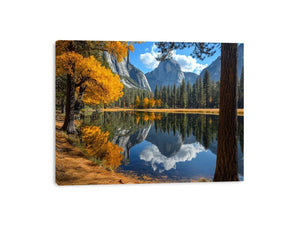 Fiery Autumn Waltz Canvas Print