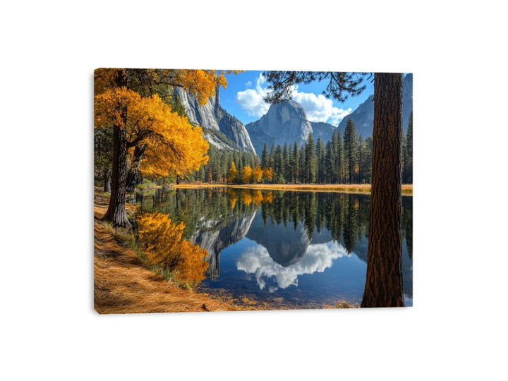 Fiery Autumn Waltz Canvas Print