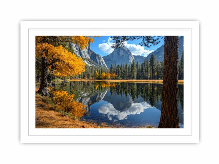 Fiery Autumn Waltz Streched canvas
