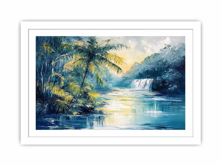 Clarence River Streched canvas