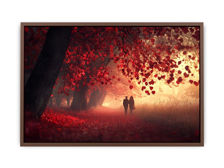 Autumn Serenade Of Leaves  Poster
