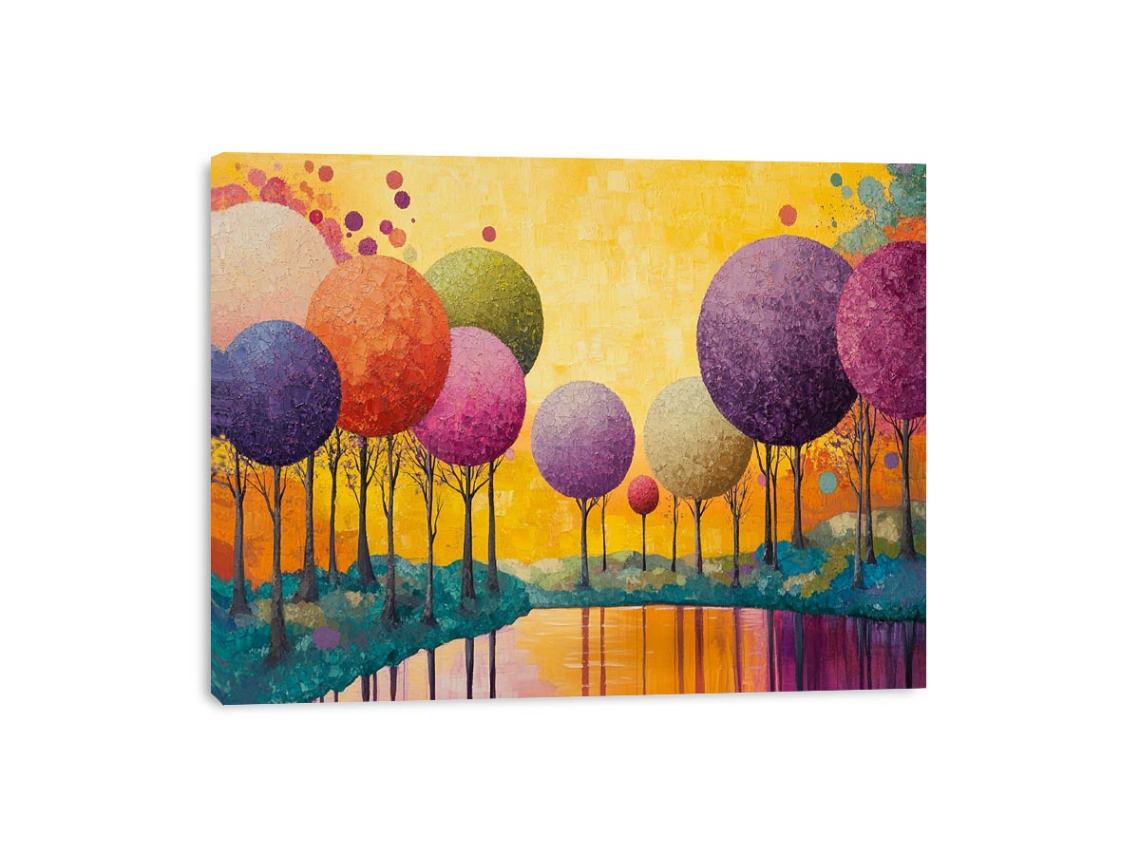  Ball Trees Canvas Print