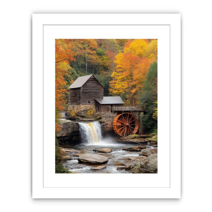 Mill  Streched canvas