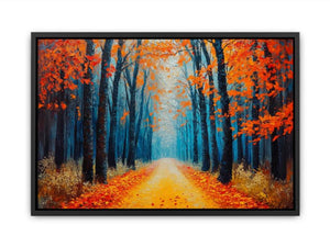 Scarlet Pathway  Painting