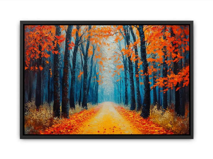 Scarlet Pathway  Painting