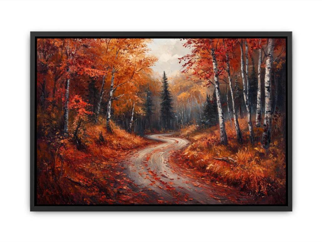 Crimson Avenue  Painting