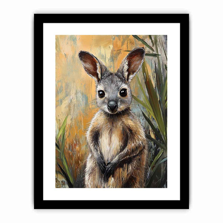 Wallaby  Art Print