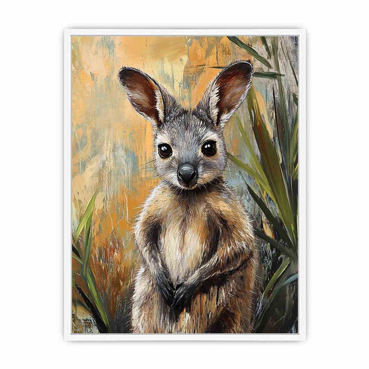 Wallaby Framed Print