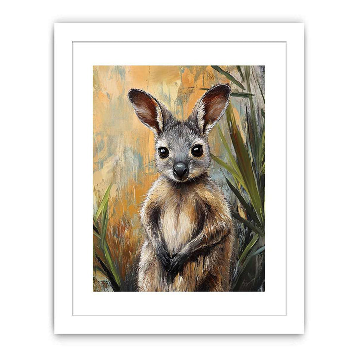 Wallaby Streched canvas