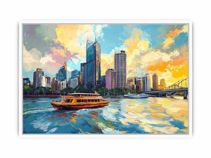 Brisbane River Framed Print