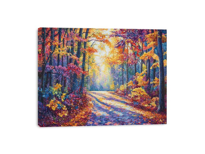 Ember Road Canvas Print