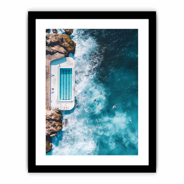 Sapphire Oasis  Art Print