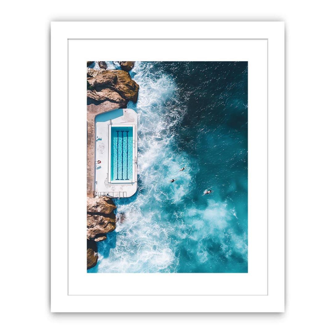 Sapphire Oasis Streched canvas
