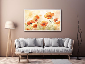 Orange Poppies  