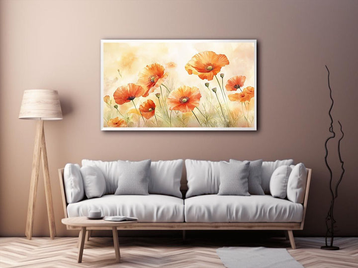 Orange Poppies  