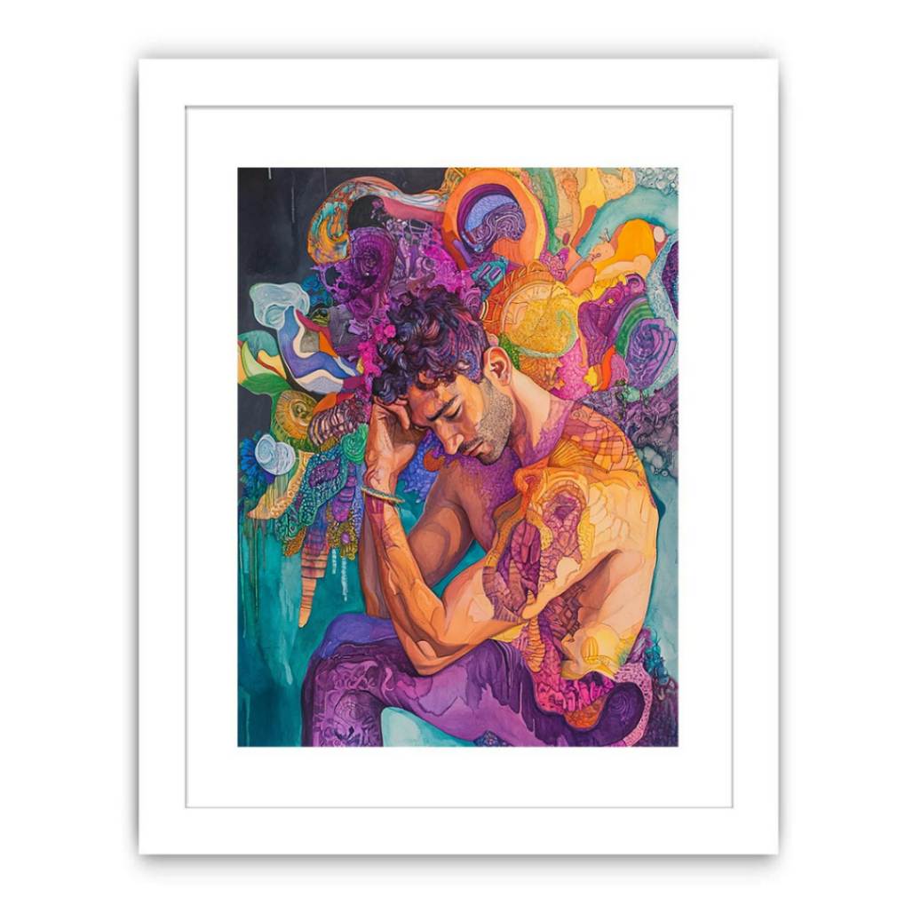 Spectrum Of Love Streched canvas