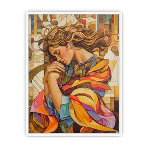 Eclipsed In Rainbows Framed Print
