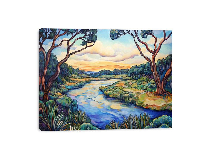 Barwon River Canvas Print