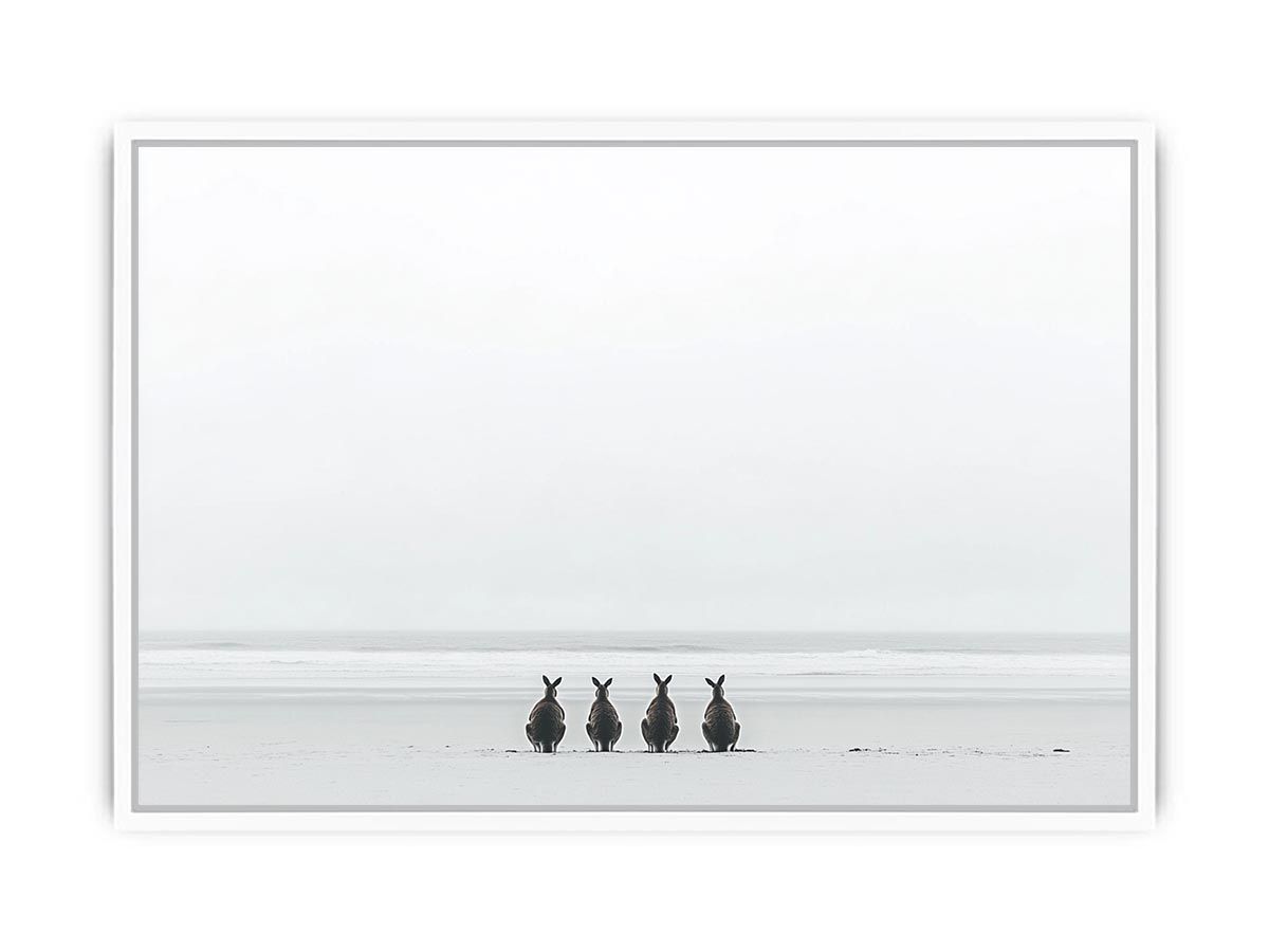 Oceanbound Roos Framed Print