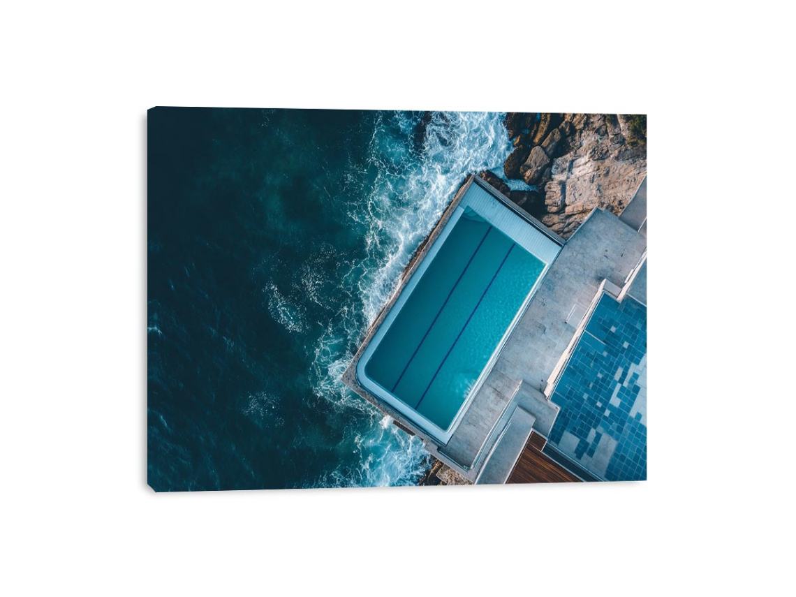 Tides Of The Outback Canvas Print