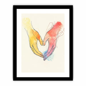 Gravity Of Touch  Art Print