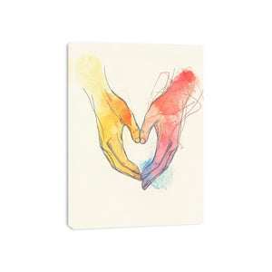 Gravity Of Touch Canvas Print