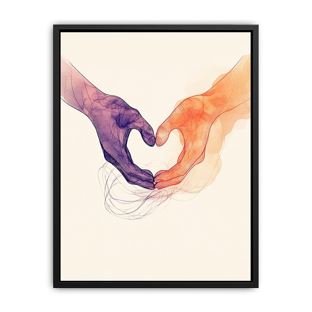 Whispers Between Palms  Painting