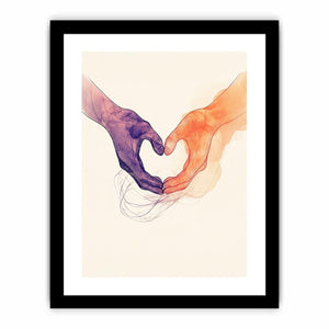 Whispers Between Palms  Art Print