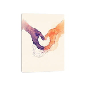 Whispers Between Palms Canvas Print