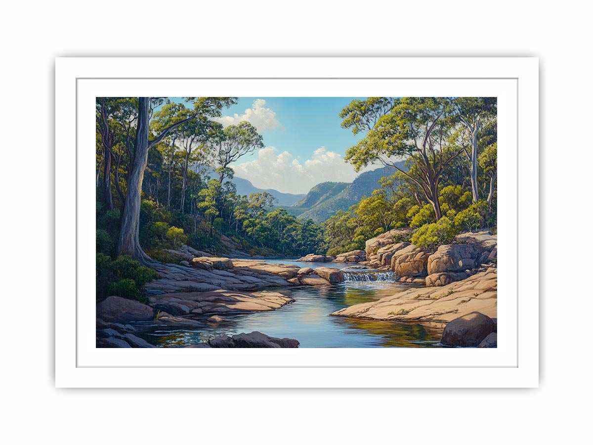 Hunter River Streched canvas