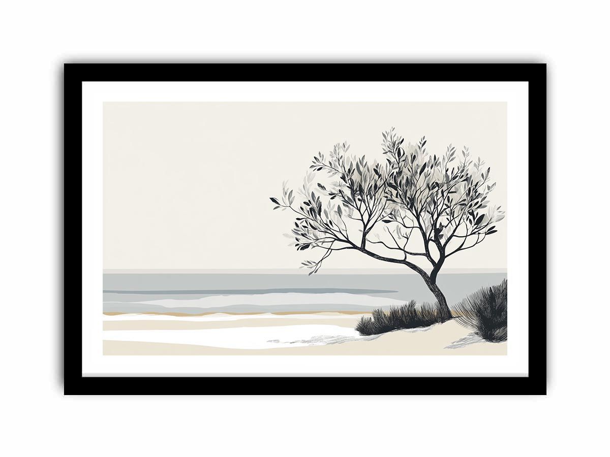 The Floating Horizon  Art Print