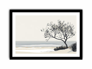 The Floating Horizon  Art Print
