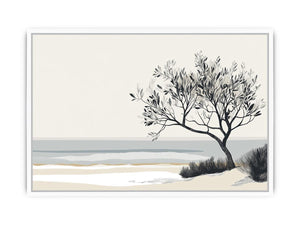 The Floating Horizon Framed Print