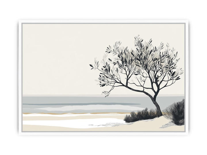 The Floating Horizon Framed Print