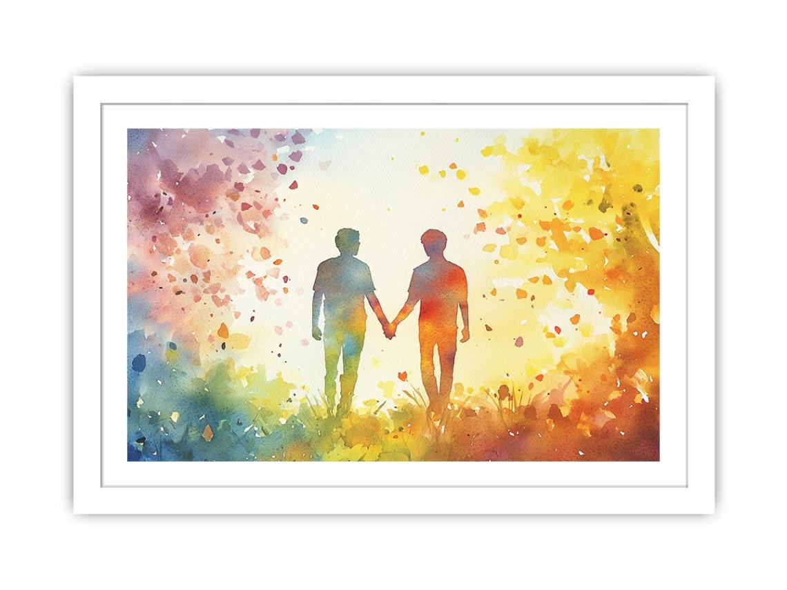 Echo Of Two Souls Streched canvas