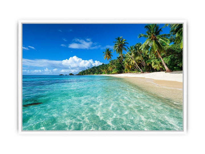 Serenade Of The Palms Framed Print