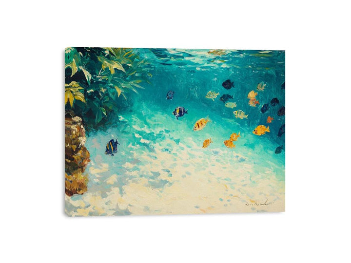 Echoes Of The Deep Canvas Print