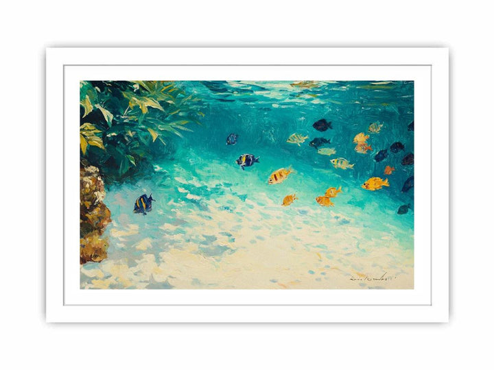 Echoes Of The Deep Streched canvas