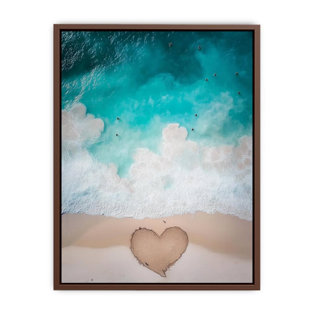 Love On The Beach  Poster