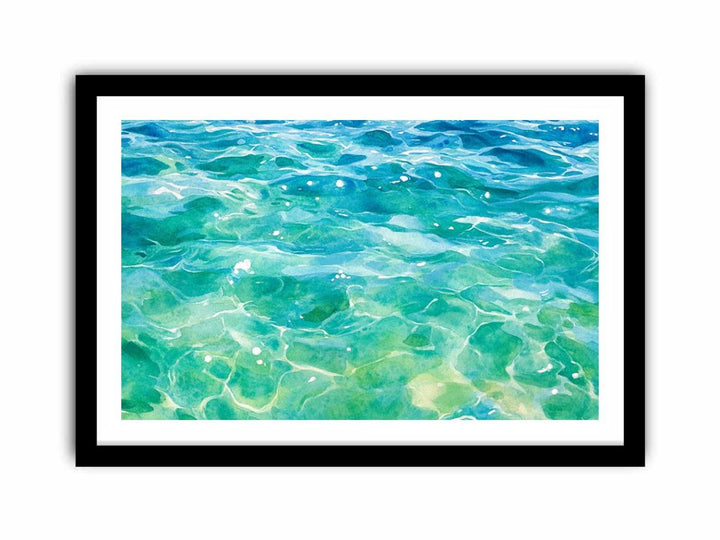 Moonlit Water  Art Print