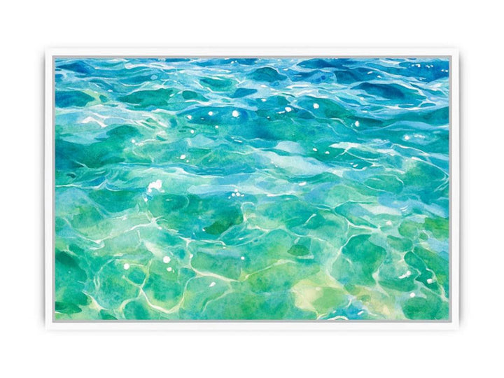 Moonlit Water Framed Print