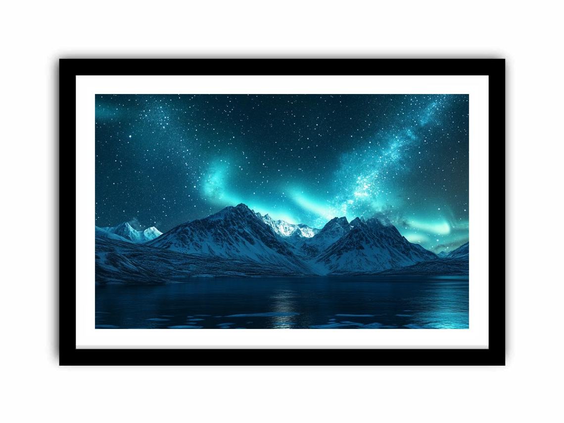 Dancing Lights Of The North  Art Print