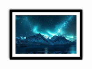 Dancing Lights Of The North  Art Print
