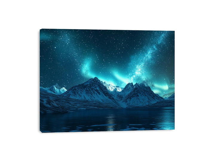 Dancing Lights Of The North Canvas Print