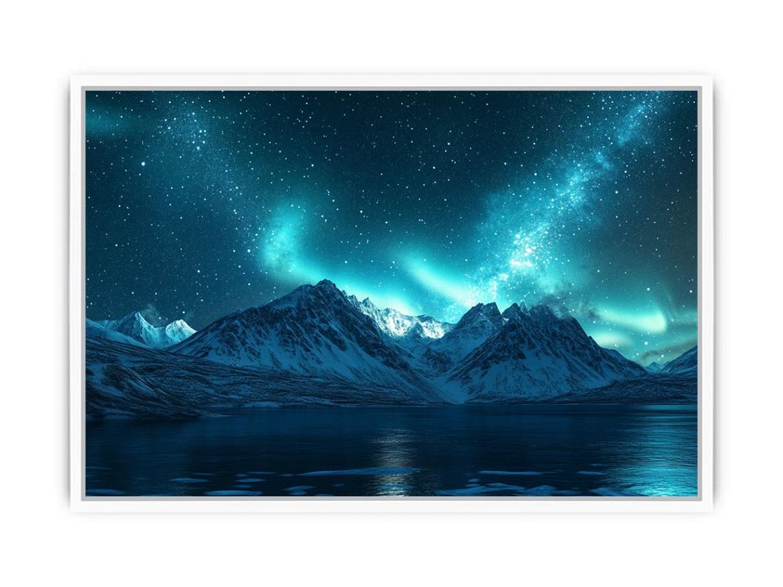 Dancing Lights Of The North Framed Print